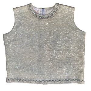 Vintage Sequin and Beaded Shell Size Large Imports by Aristo Brand Flapper Style